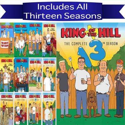 King of the Hill TV Series Seasons 1-13 DVD Set – Blaze DVDs