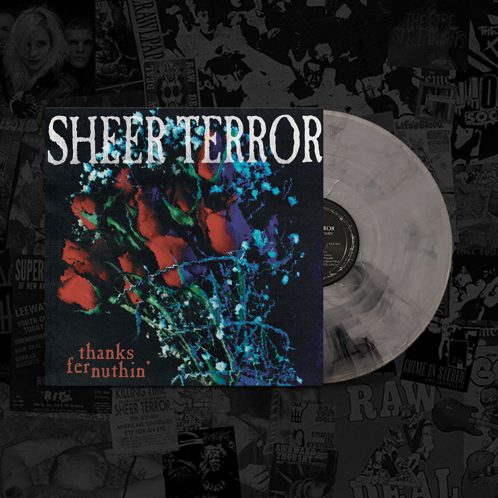 Sheer Terror - Thanks Fer Nuthin' Vinyl LP – Blackout! Records