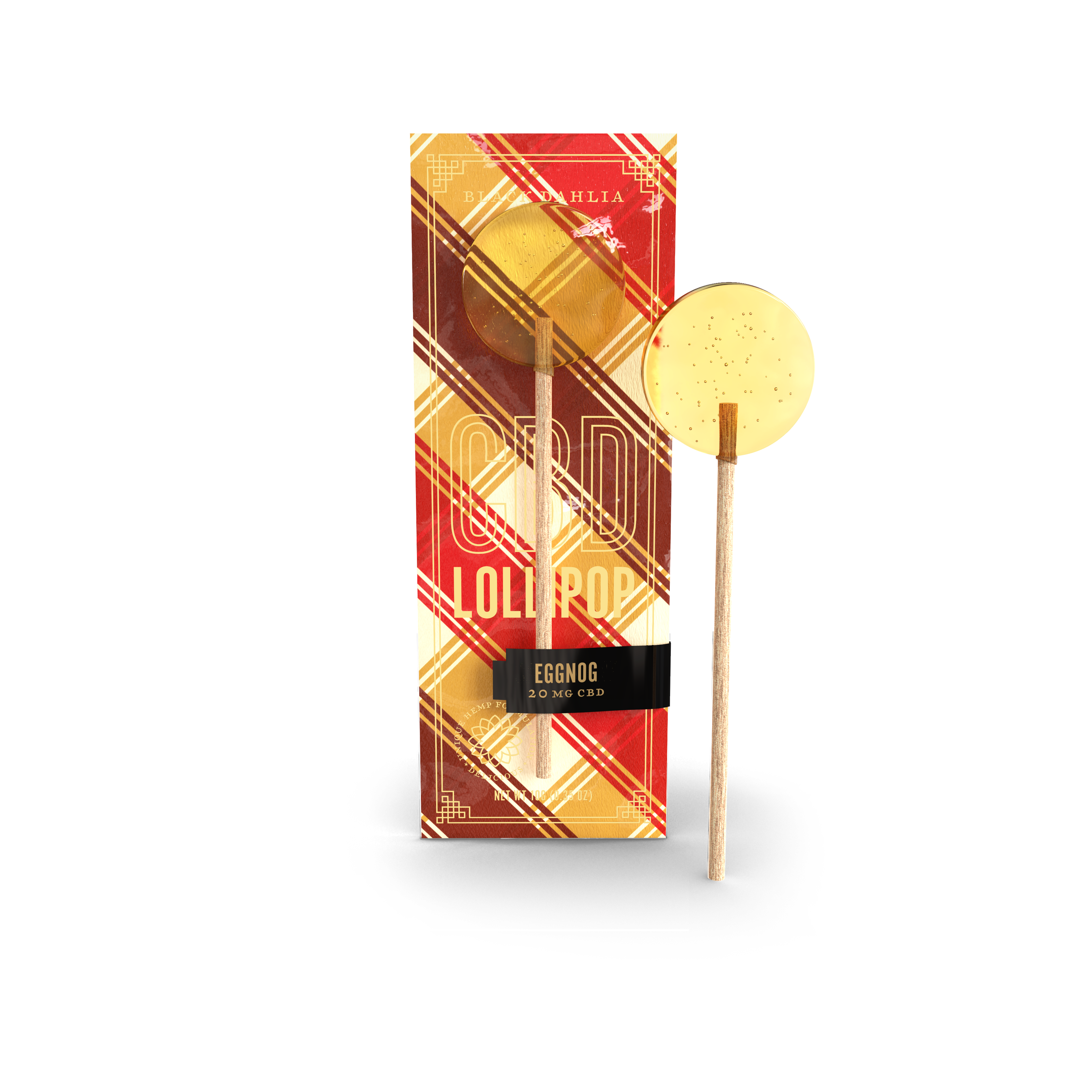 Sugar-Free CBD Lollipops | Black Dahlia CBD BotanicalsBlack Dahlia