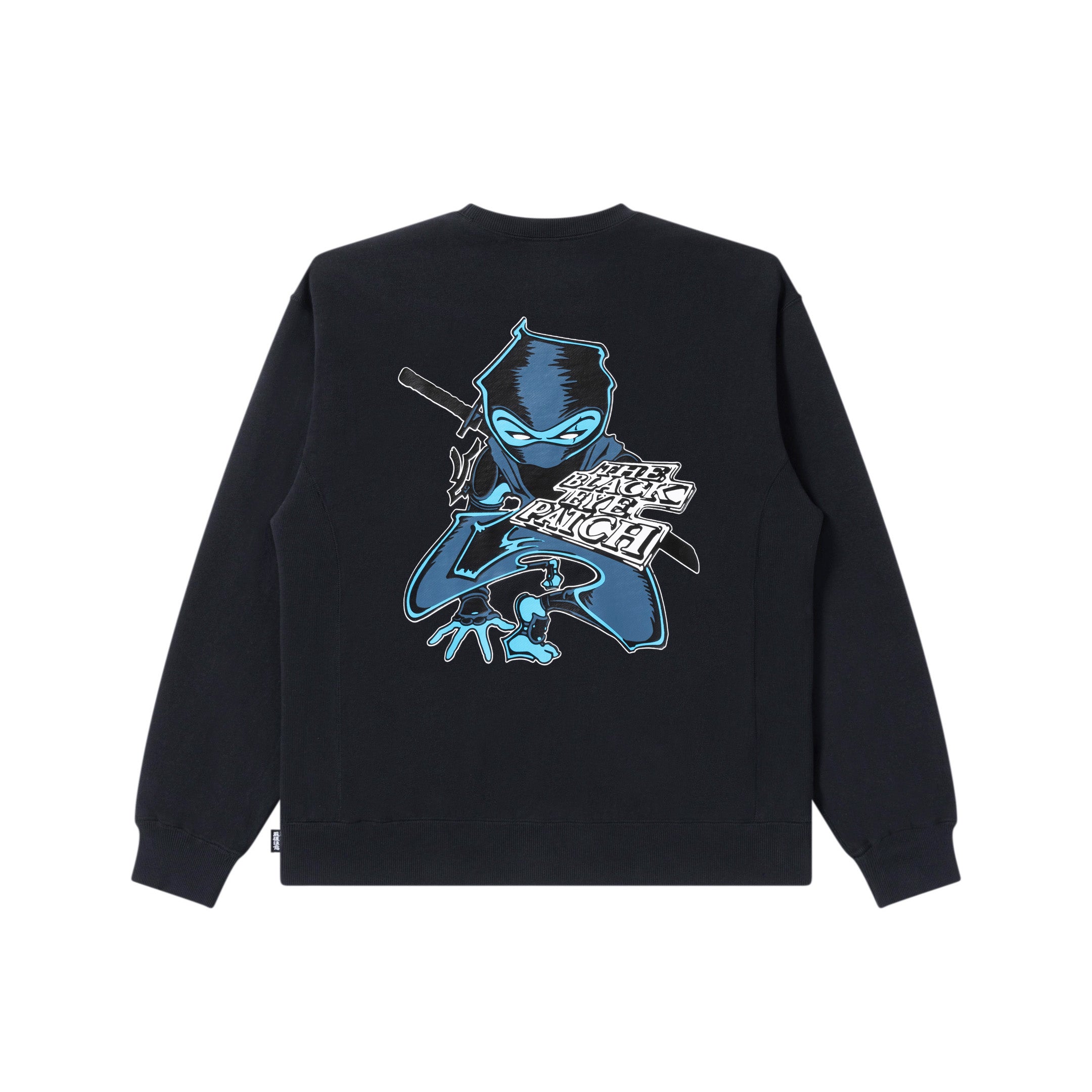 OG NINJA CREW SWEAT BLACK – BlackEyePatch