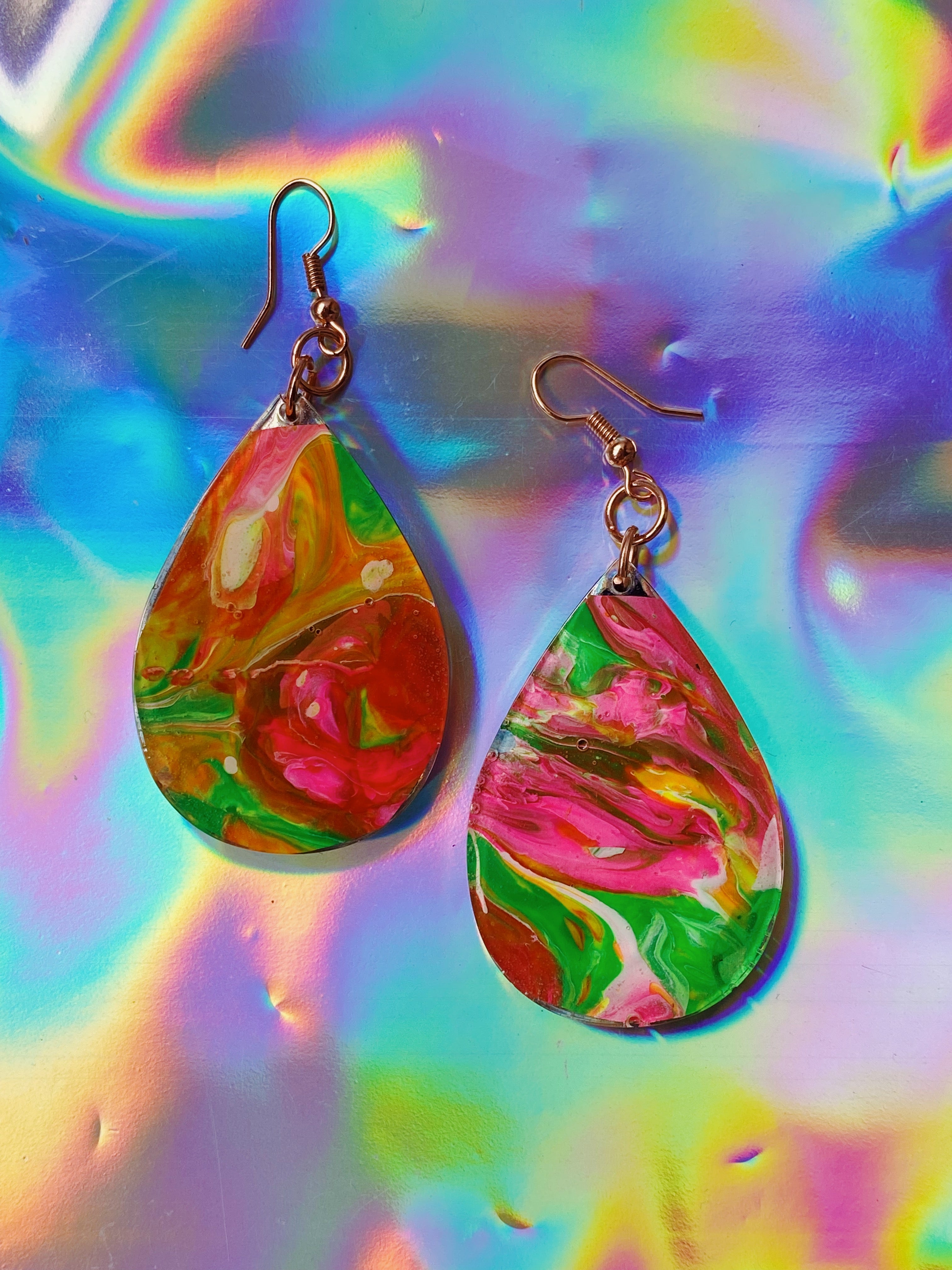 Earrings – Black Iris by Eleanor