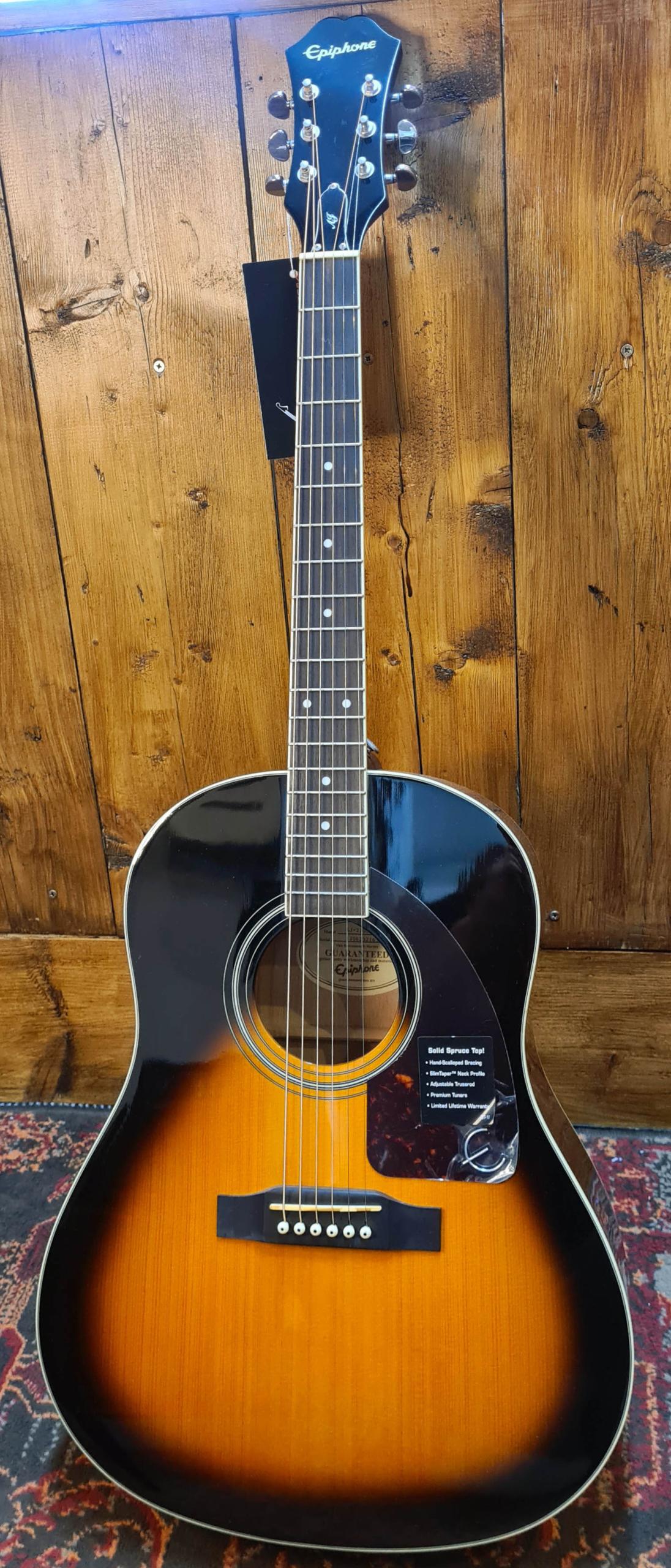 Blackstone Music Epiphone AJ 220S:VS – Blackstone Music