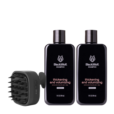 Hair Thickening Kit | Black Wolf