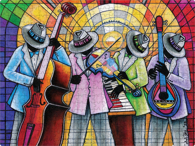 Jazz Band Jigsaw Puzzle - Relax & Enjoy | African American Expressions