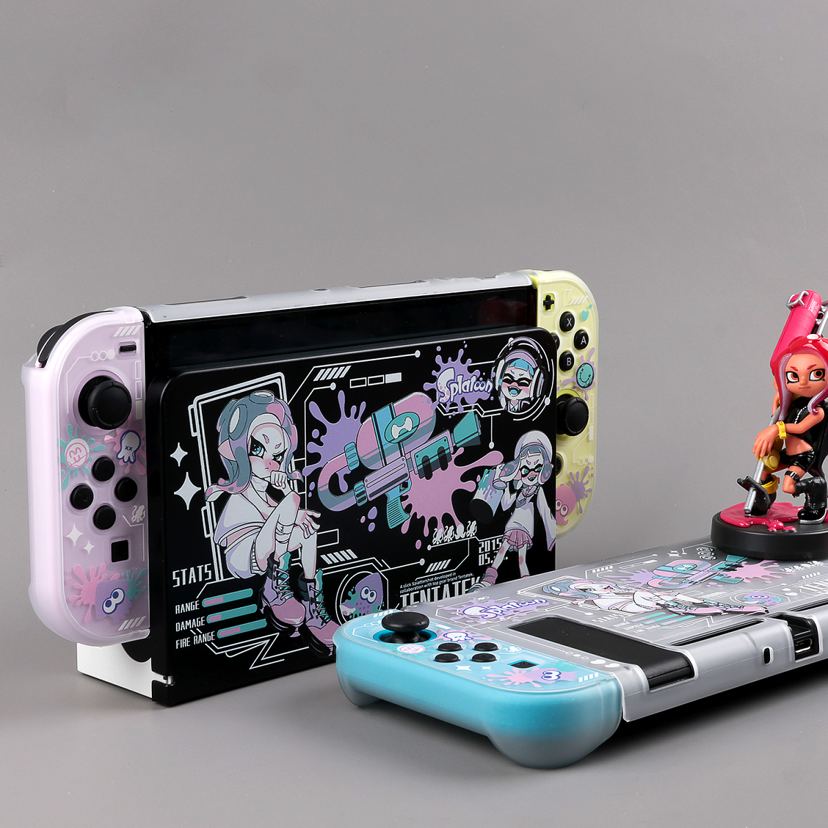 BlingKiyo Splatoon NS Protective Shell & Dock Cover