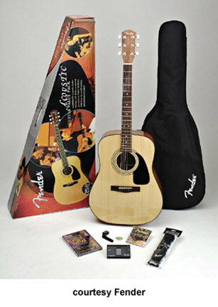 FENDER DG-8(S) VALUE PACK (NO. 095-0800/0801) for sale - Price and