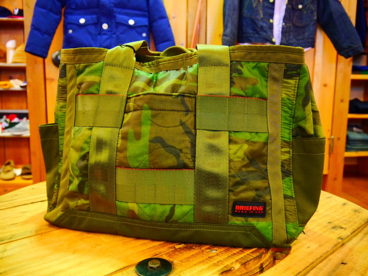 BRIEFING[ブリーフィング] カモフラ柄トートBAG入荷♪ | BLUEBEAT ONLINE