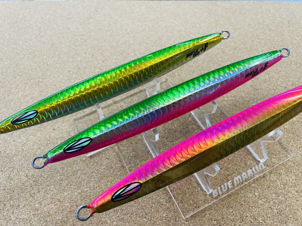 サクラマスジギングで超絶大人気！Sammys 猛者+F/猛者/無双各種入荷