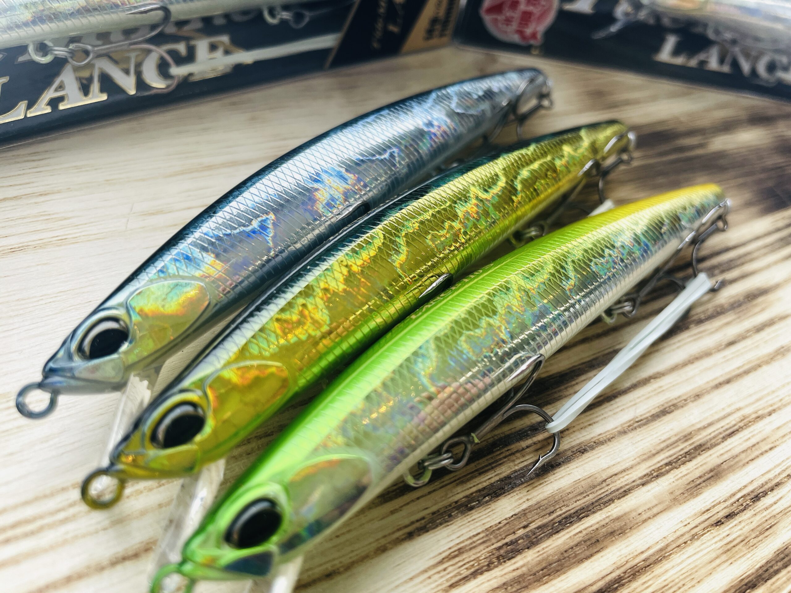 海サクラ・海アメに！渓流・河川トラウトに！大人気アイテム入荷のご