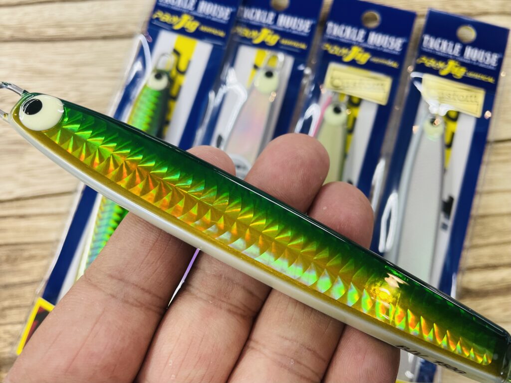 TACKLE HOUSE】”ピーボーイジグ バーチカル”サクラマスジギングにて