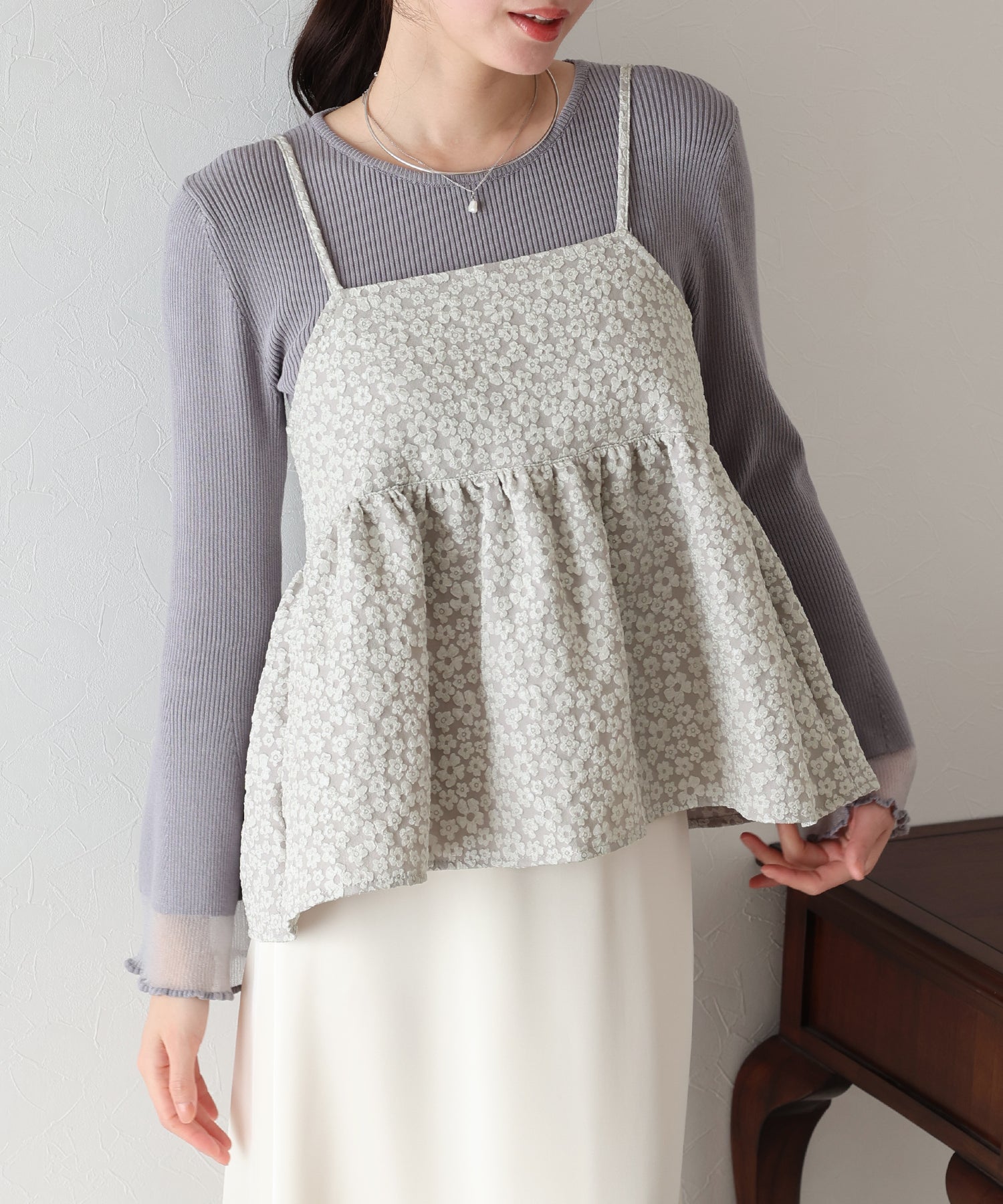 SALE】フラワーモチーフキャミビスチェ – BLUE ONLINE