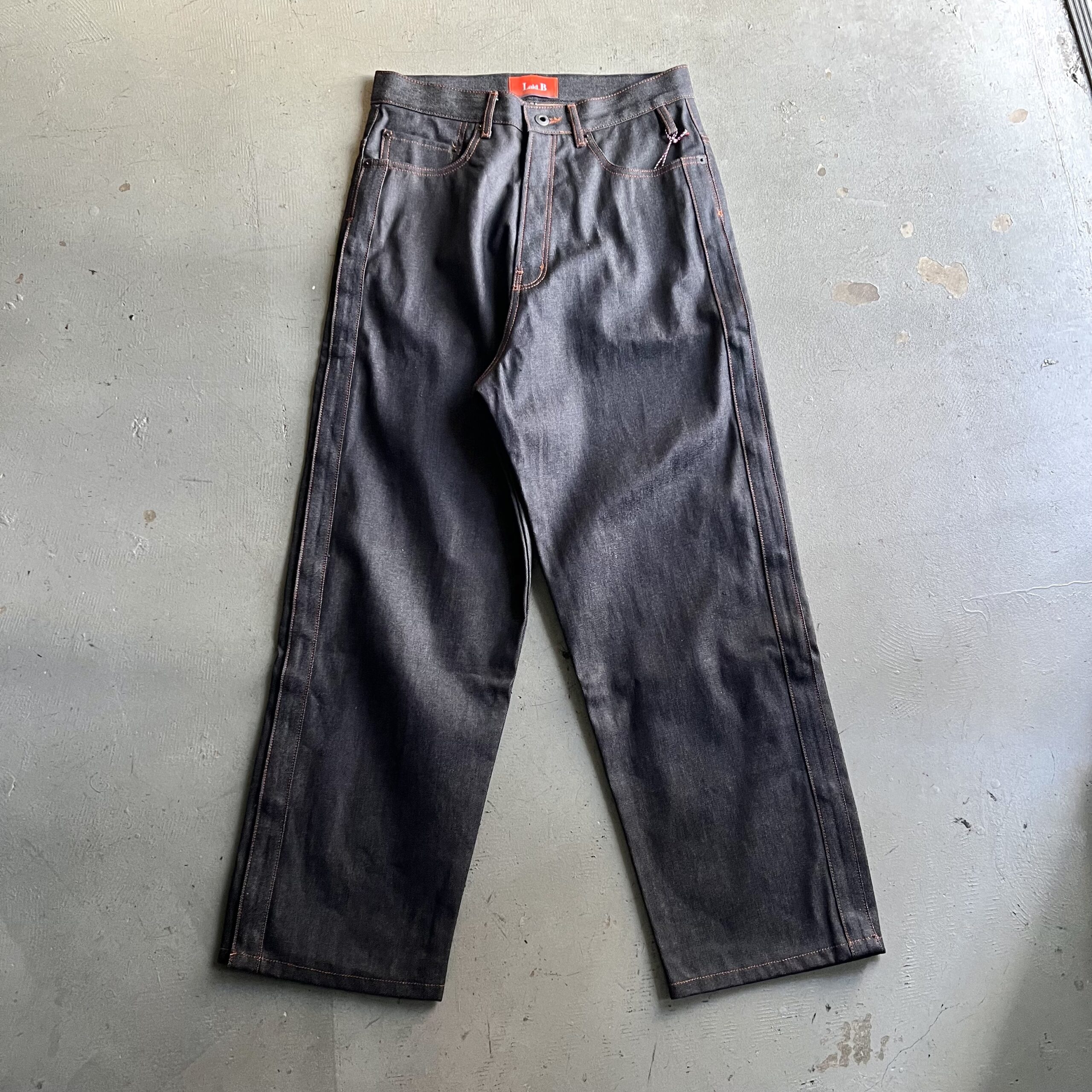 Blue room × Laid.B Dusk Ventilation Denim Pants (Size1) - blue room