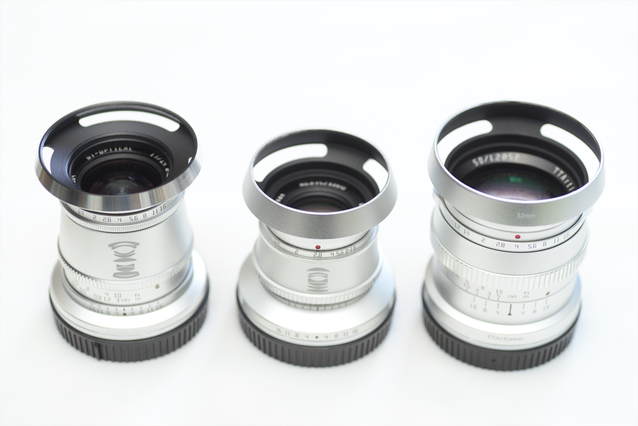 まとめ】中華レンズ① TTArtisan 三兄弟 | 銀の備忘録
