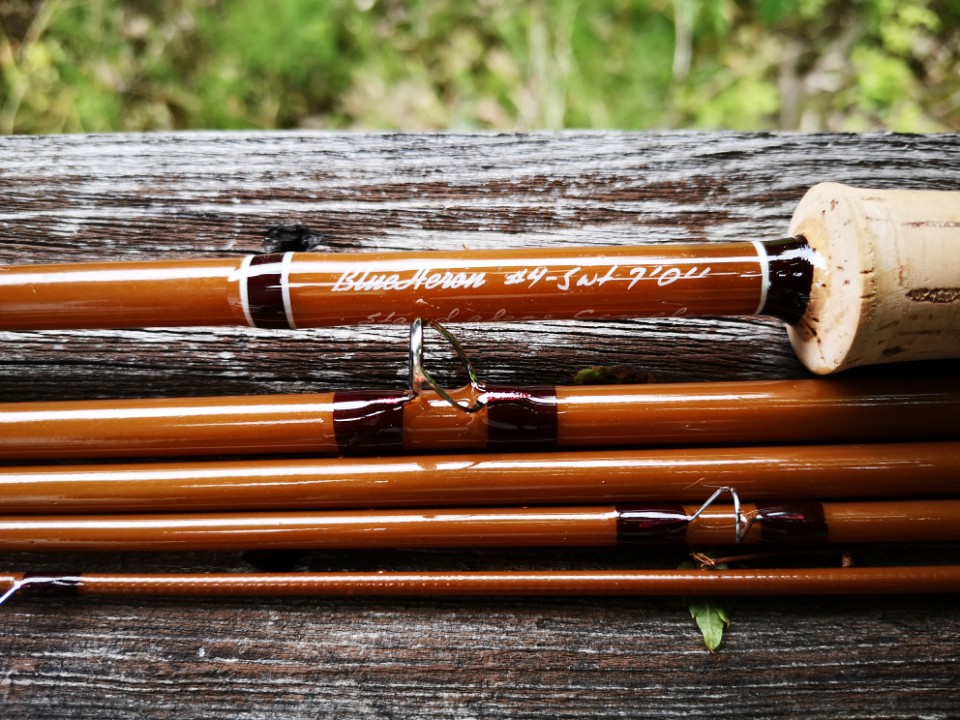 グラスパックロッド 7ft 4/5wt 5pc | BlueHeronRods
