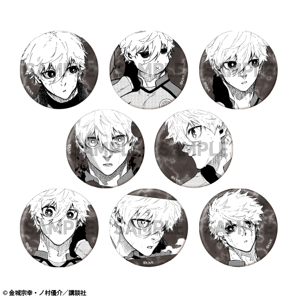 ブルーロック 原画展 アルティメタル 缶バッジ 凪誠士郎 ブルーロック