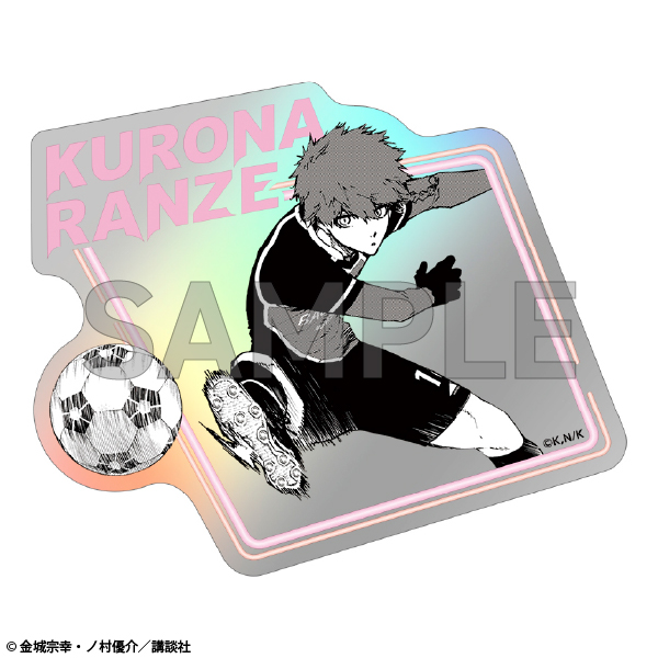 ブルーロック ブルーロック展 黒名蘭世 缶バッジ 80個 font color=