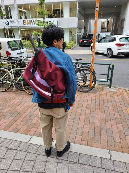 BLUE LUG* the messenger bag half (turquoise/reflector) - BLUE LUG