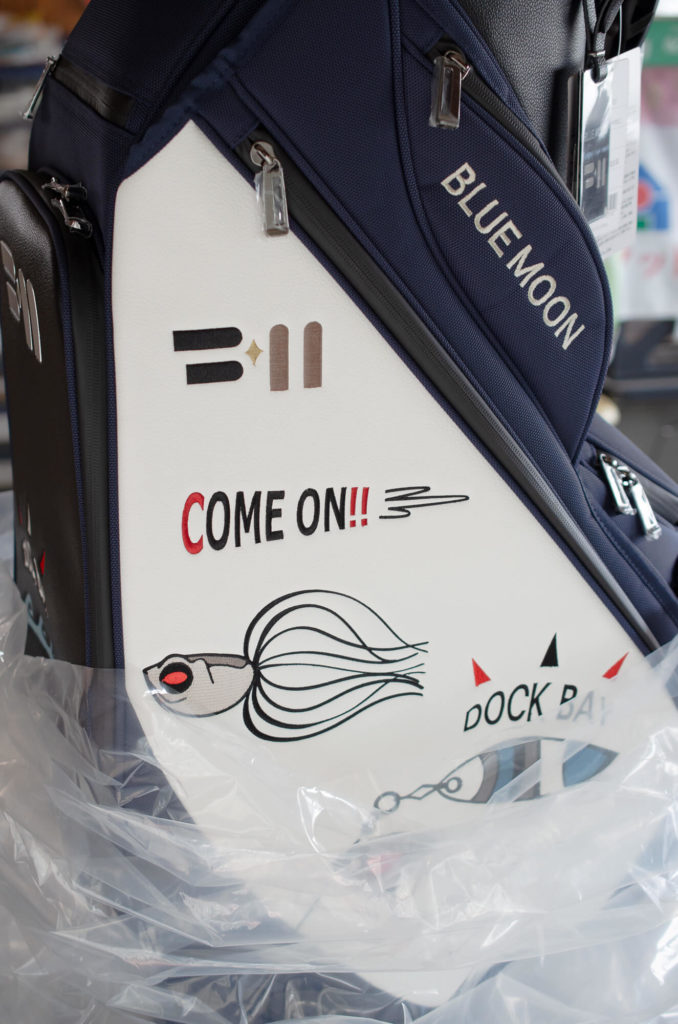 ブルームーン キャディバッグ ドックベイ ツアーバッグ仕様 | ブルー