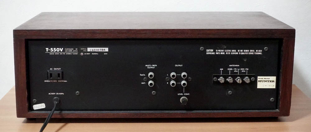 LUXMAN T-550V: BLUESS Laboratory