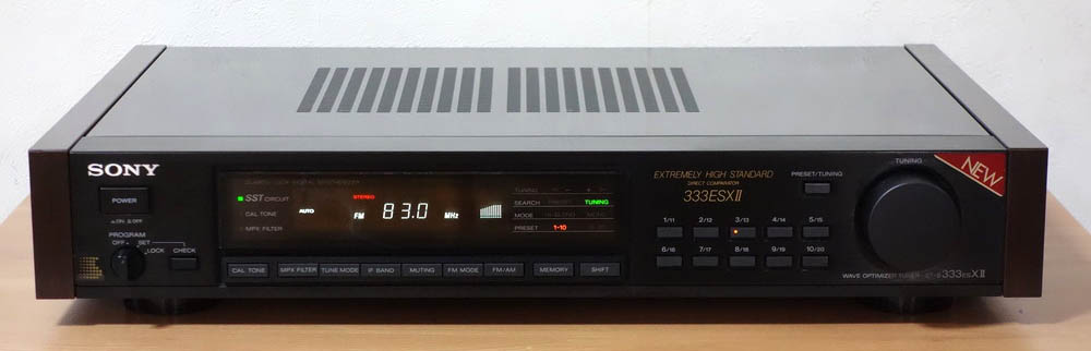 SONY ST-S333ESX FMステレオ FM⁄AM チューナー SONY ST-S333ESX FM