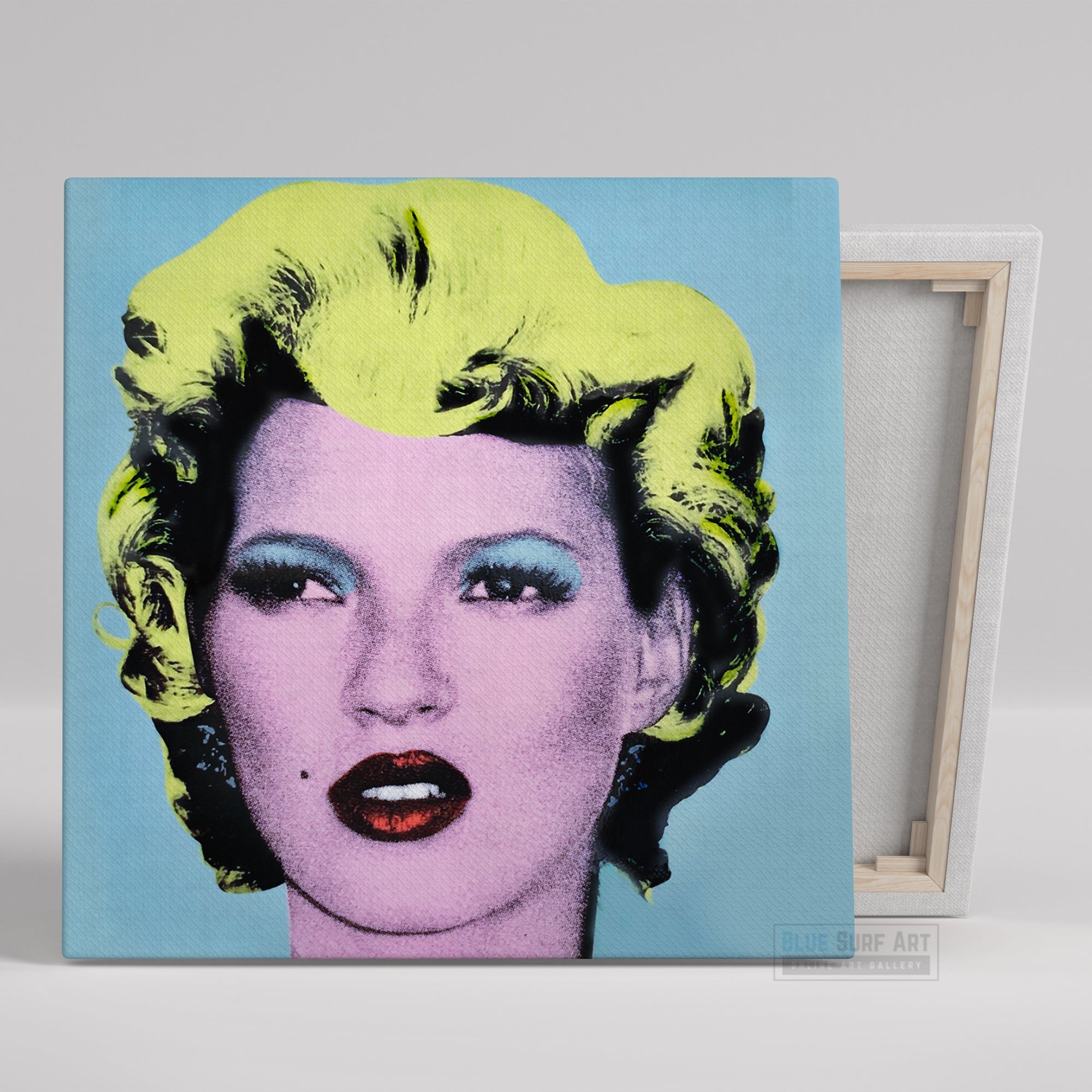 Kate Moss Banksy Street Art for Sale Original Oil Painting on