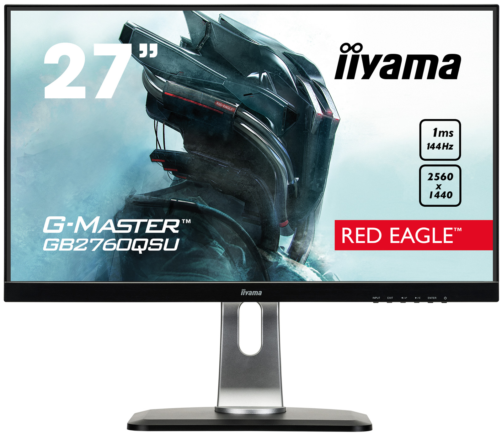 Iiyama G-Master GB2760QSU Launched, 27-Inch 1440p 144 Hz - Blur