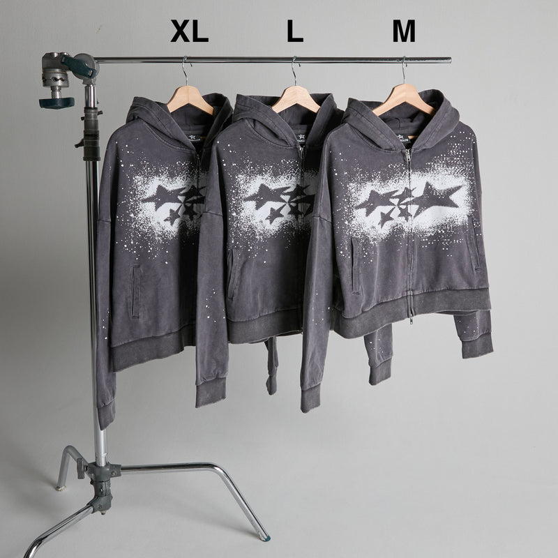 Wish upon a star] Zip-Up Hoodie – BMSG