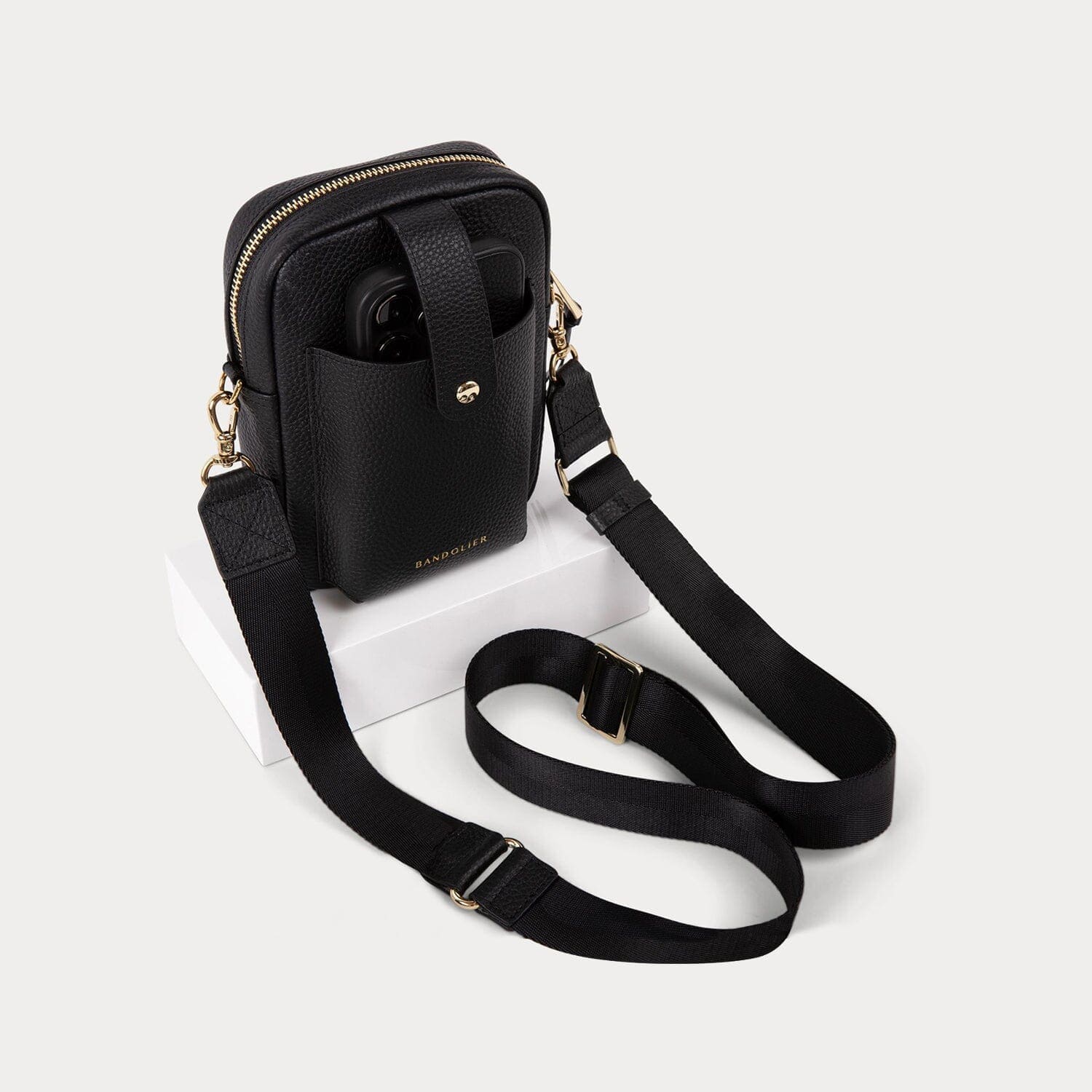 DILLON BLACK BAG ディロン ブラックゴールド バッグ | バンドリヤー