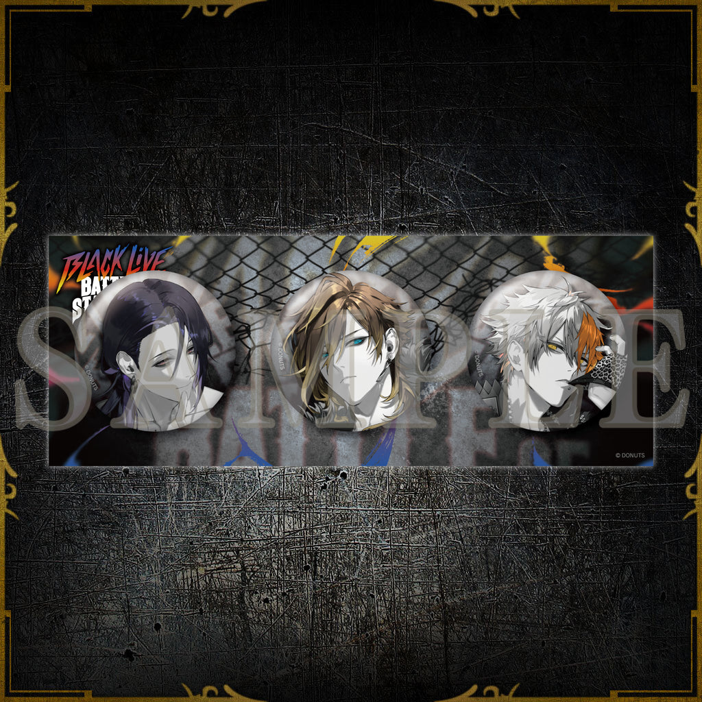 BLACKLIVE -Battle of Starless- KV缶バッジセット – ブラックスター