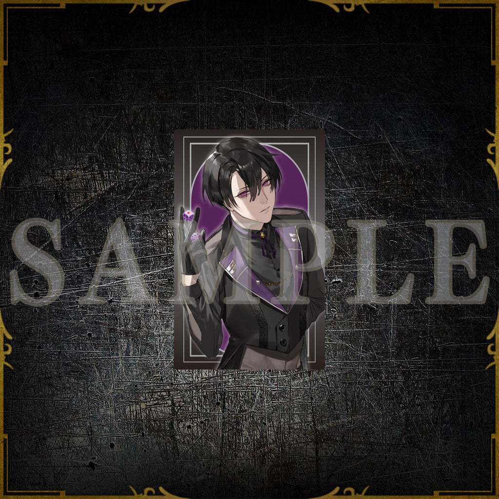 AGF2025 ビジュアルフォトカード – ブラックスター -Theater Starless