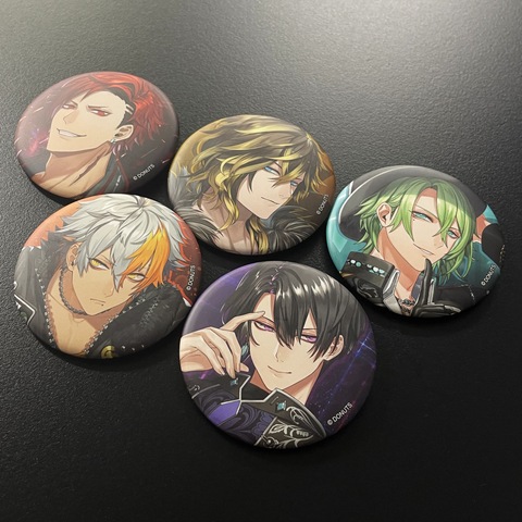 BLACK TOUR 2022 缶バッジ – ブラックスター -Theater Starless