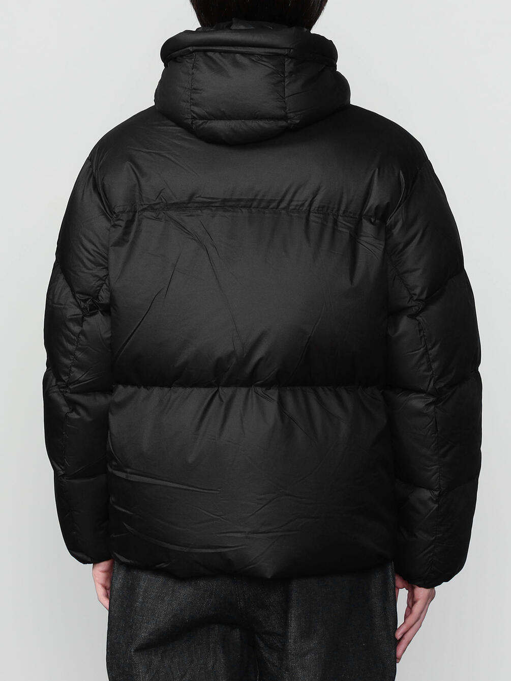 DANTON | ナイロンリップストップ ダウンフードジャケット MEN