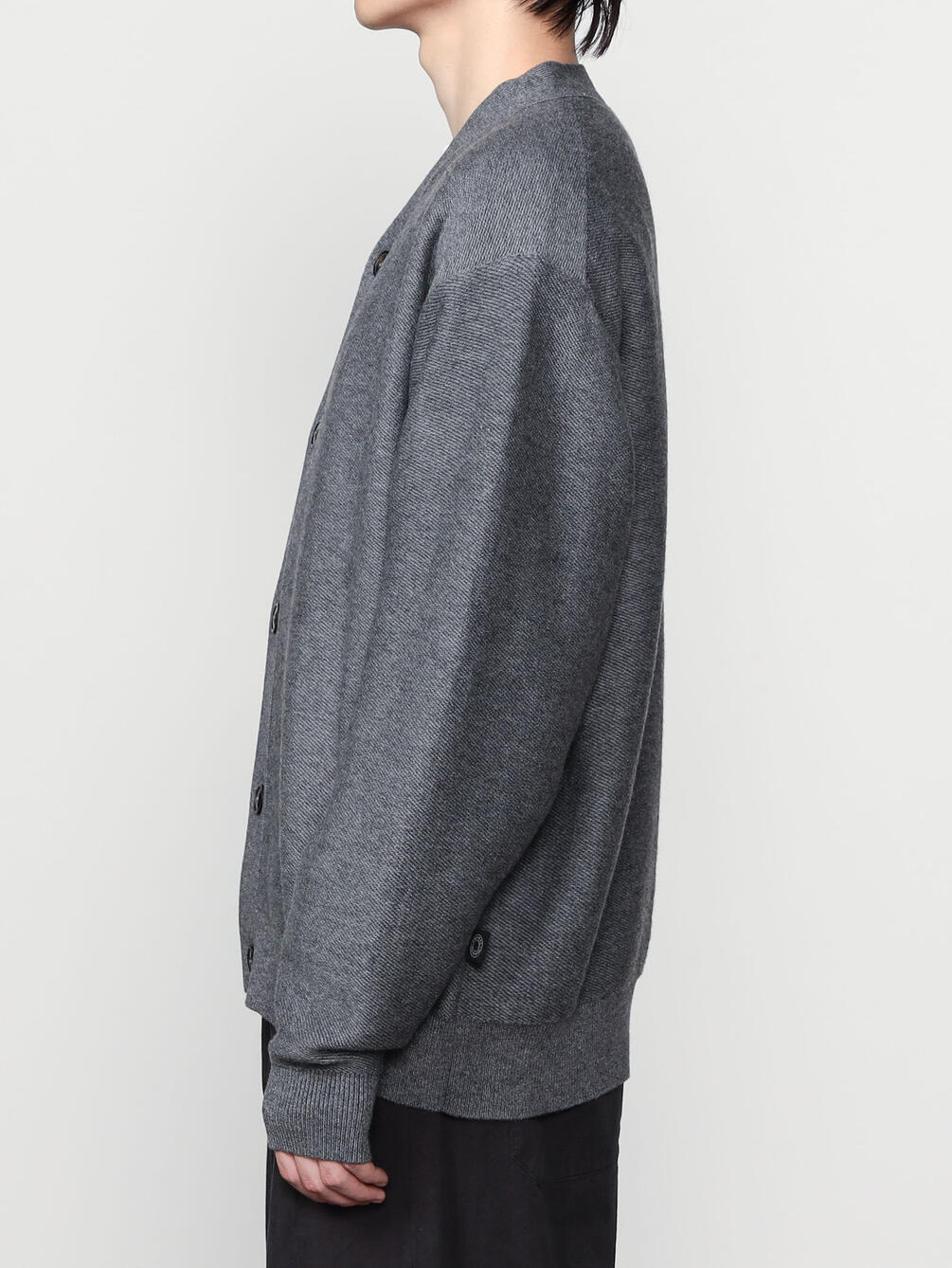 ORCIVAL | ウールコットン Vネックカーディガン MEN