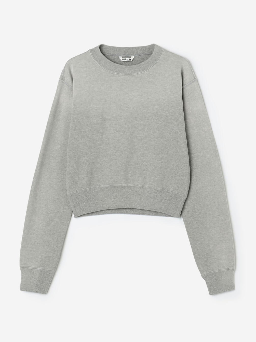 AURALEE | PRODUCT DYED PIMA LIGHT SWEAT P/O WOMEN