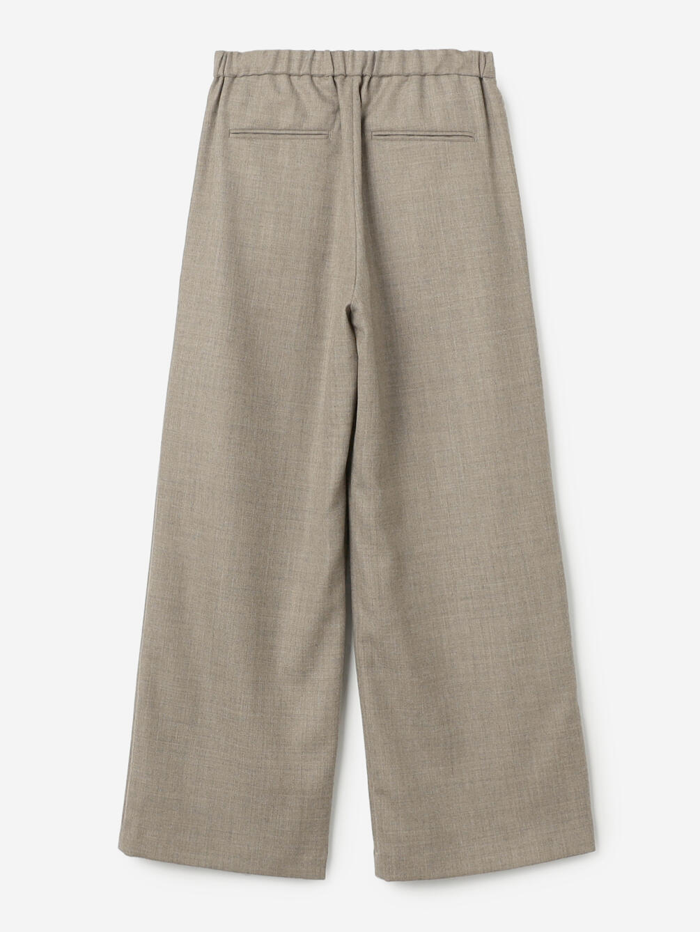 MORRIS & SONS | ウールサキソニー ワイドイージーパンツ WOMEN