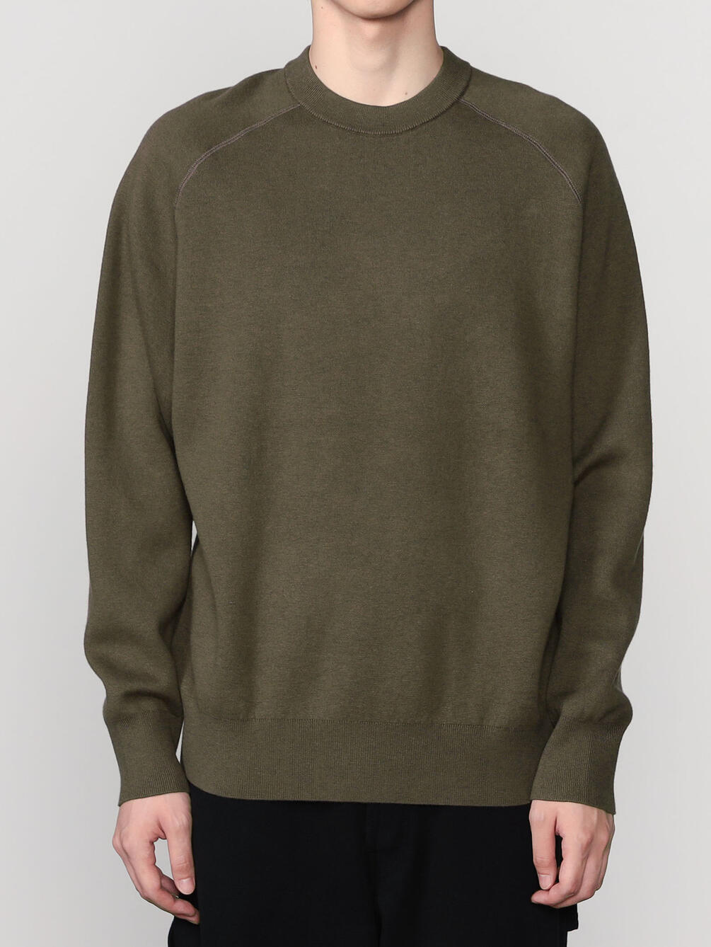 RYE TENDER | 〈別注〉クルーネック ニット MEN