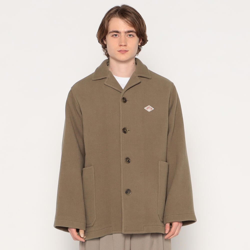 MEN'S WOOL MELTON WORK JACKET｜JACKET｜DANTON(ダントン)｜DANTON