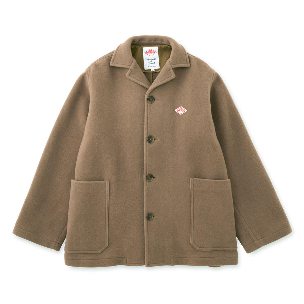 MEN'S WOOL MELTON WORK JACKET｜JACKET｜DANTON(ダントン)｜DANTON