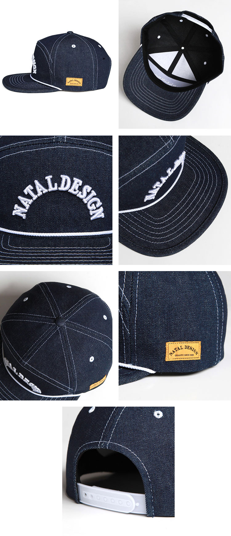 NATAL DESIGN GOOD BOY CAP DENIM 2 2025SS | Brownfloor clothing