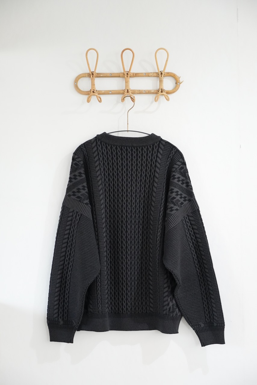 YASHIKI・Fubuki Knit (BLACK)