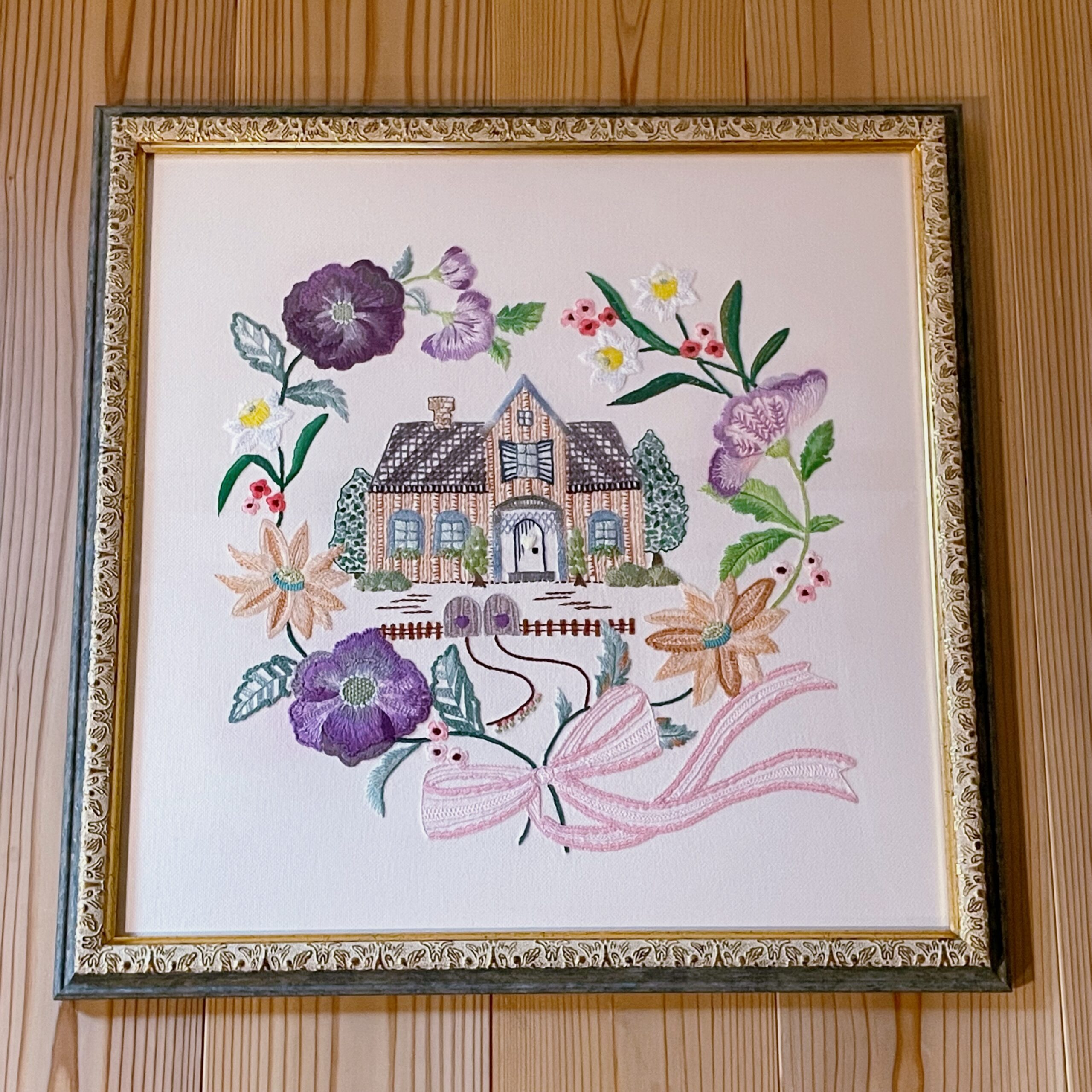 戸塚刺繍中級合格おめでとうございます | 田村良恵刺繍教室-大阪