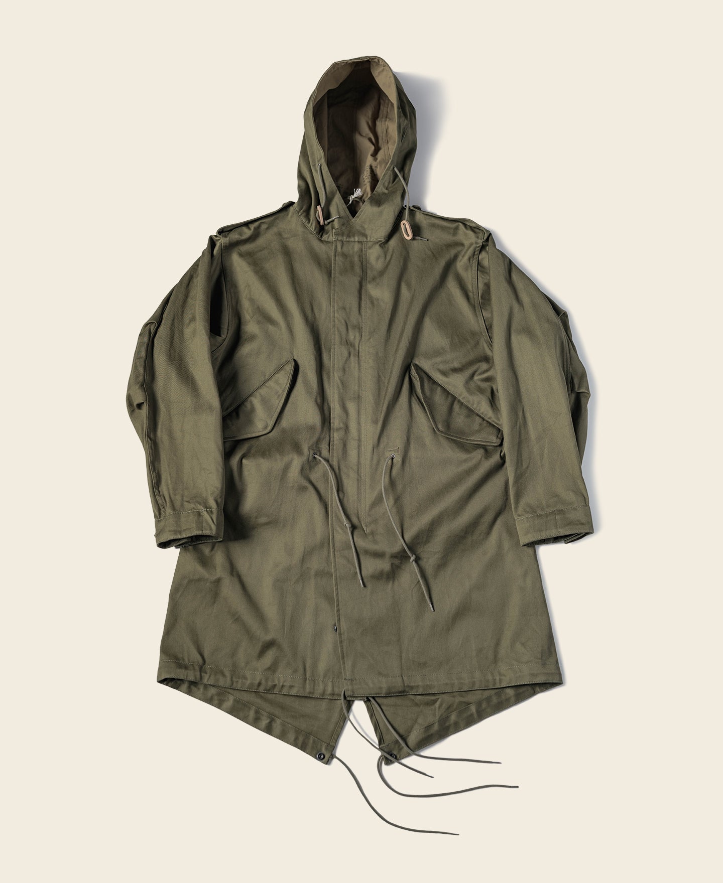 US Army M-1951 Parka - OD3 | Korean War M-51 Fishtail Jacket
