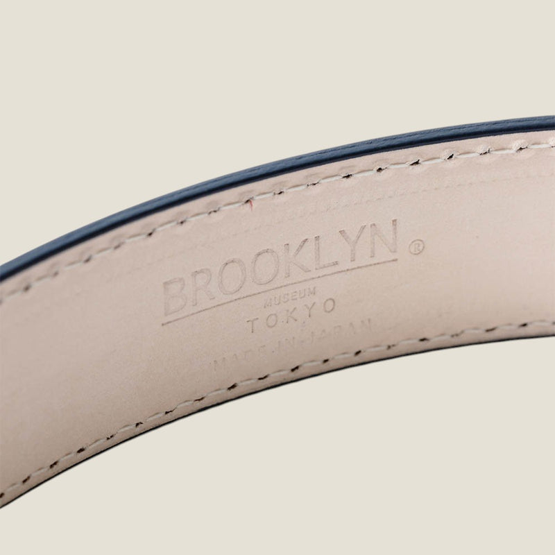 フレンチカーフ] 35mmベルトcolor：ネイビー – BROOKLYN MUSEUM