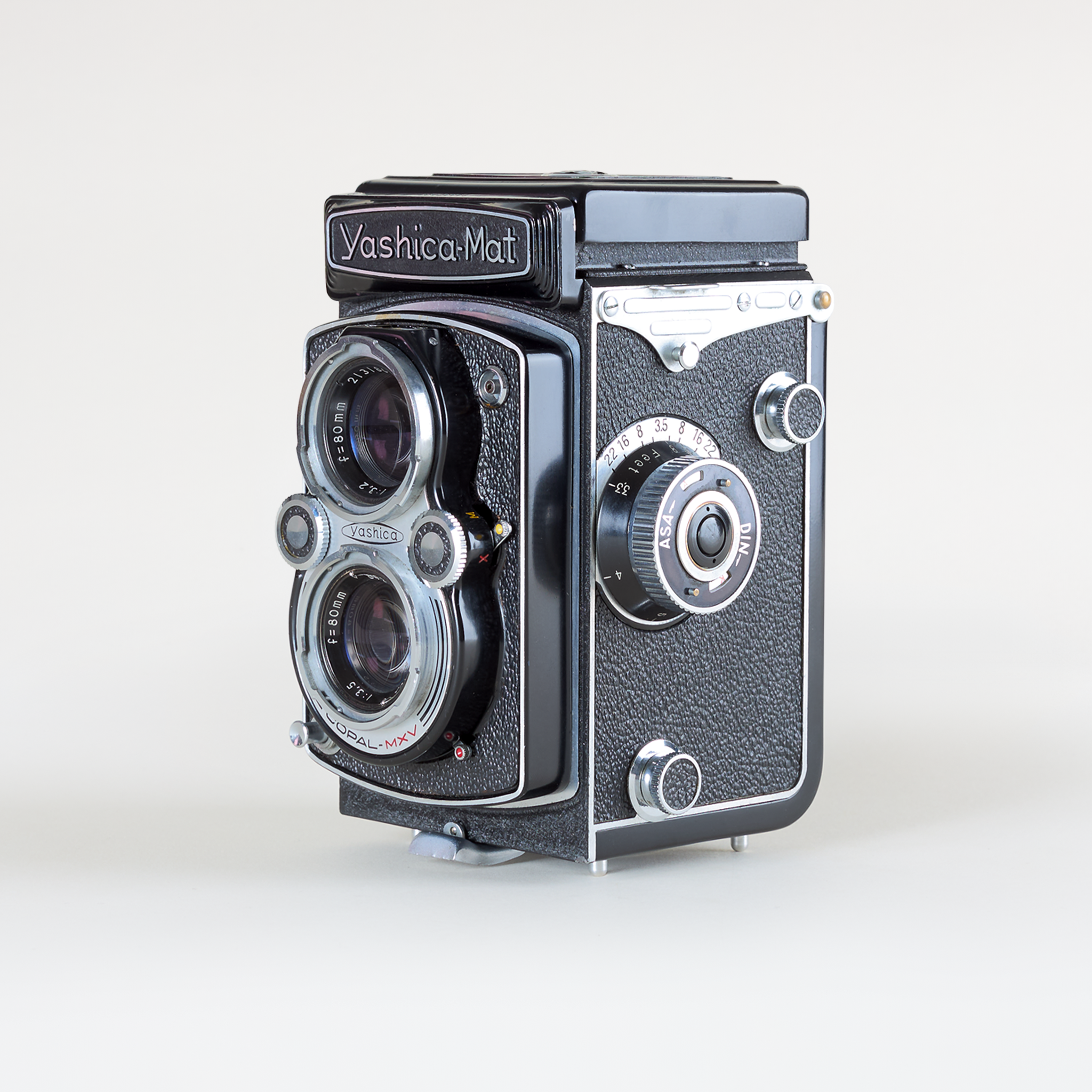 Vintage Yashica Mat YASHICA Mat - 124 G 80mm 1:3.5 ストラップ付