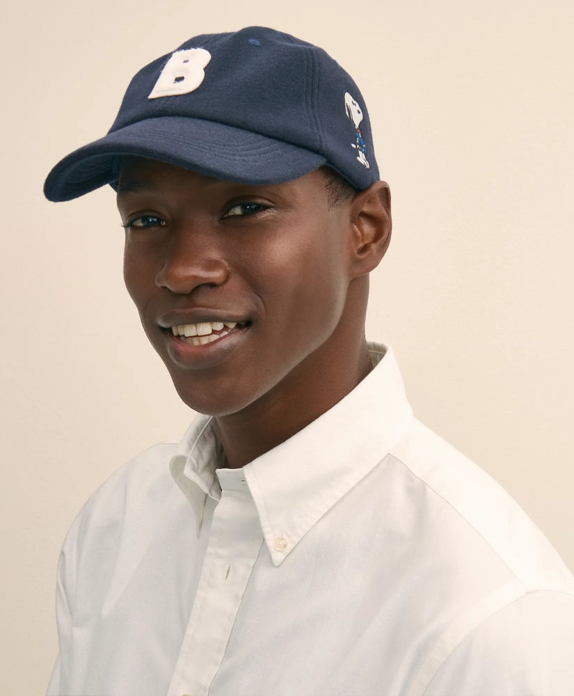 Brooks Brothers X PEANUTS Cotton Graphic Snoopy French Terry