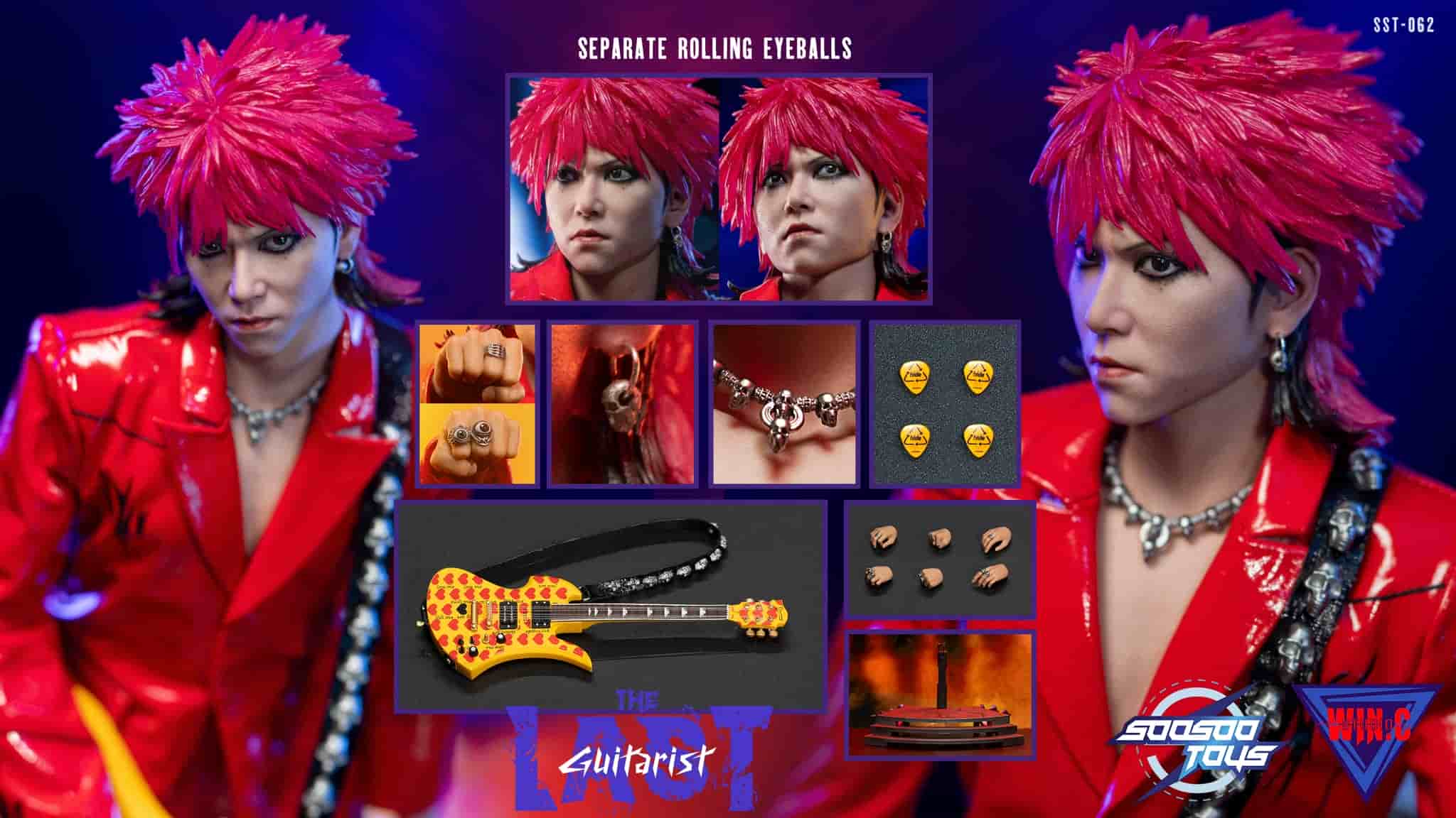 SOOSOOTOYS x WIN.C Studio SST-062 The last guitarist - X Hide