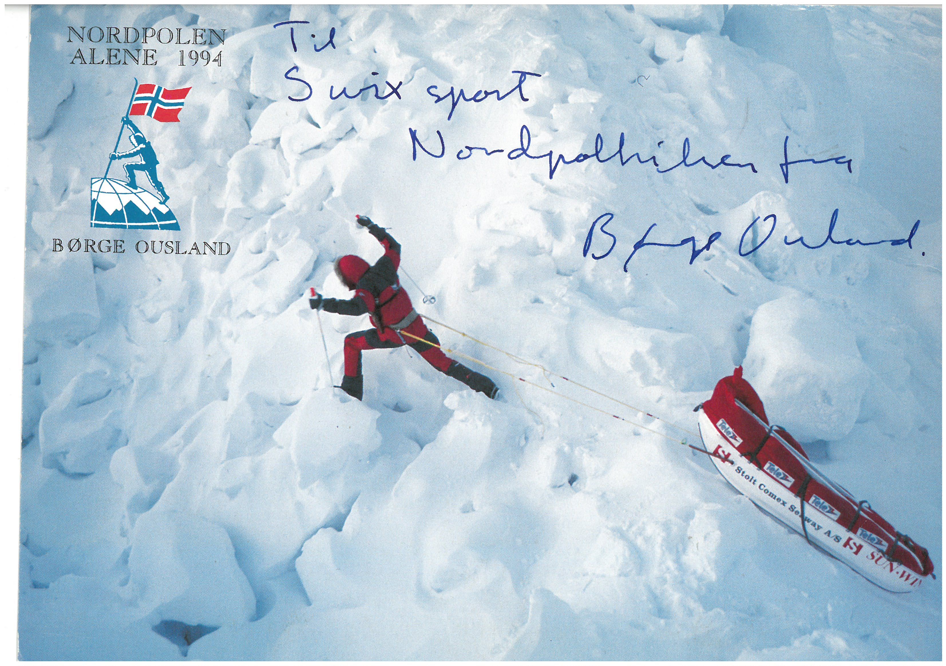 洋書 Borge Outland The Great Polar Journey Børge Ousland | Extreme