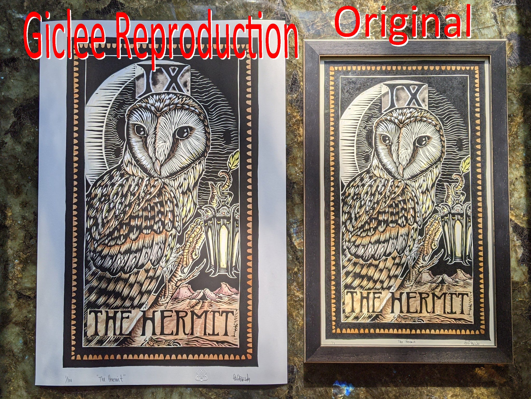 Full Color Brady Tarot Giclée Prints