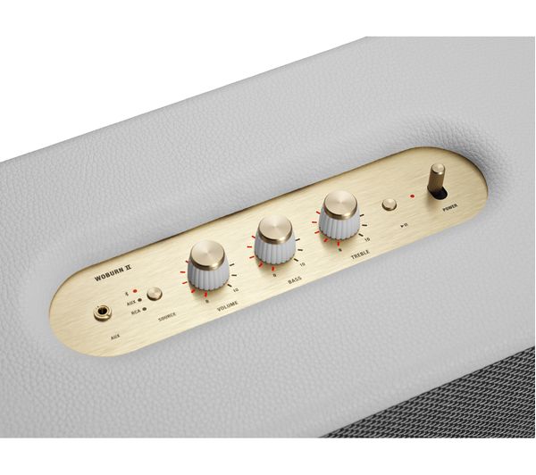 MARSHALL Woburn II Bluetooth Speaker - White - 10219555 - Currys