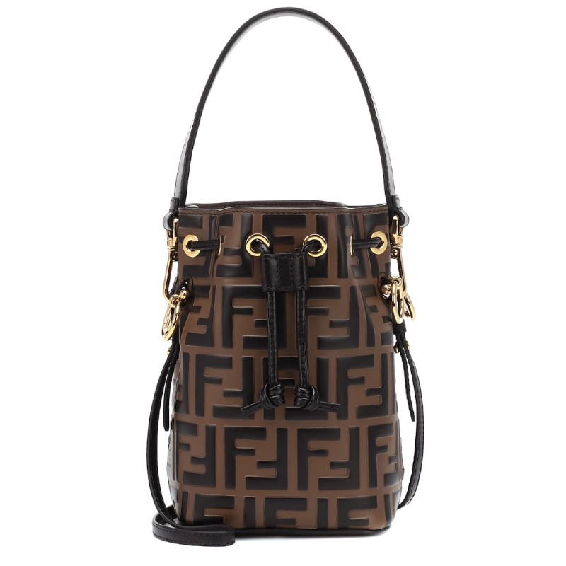 フェンディ ショルダーバッグ モン トレゾール ミニ ズッカ柄